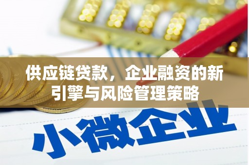 天柱供应链贷款，企业融资的新引擎与风险管理策略