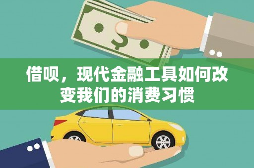 天柱借呗，现代金融工具如何改变我们的消费习惯
