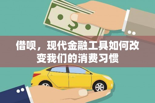 天柱借呗，现代金融工具如何改变我们的消费习惯