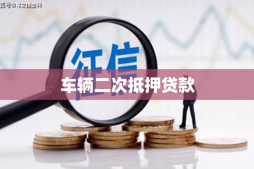 天柱车辆二次抵押贷款