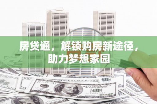 天柱房贷通，解锁购房新途径，助力梦想家园