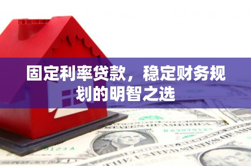 天柱固定利率贷款，稳定财务规划的明智之选